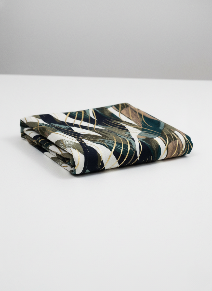 Jupe fendu jungle chic / jupe-forêt-d'or