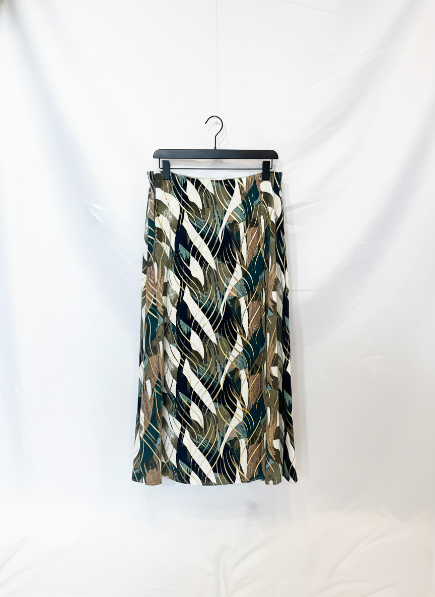 Jupe jungle chic forêt-d'or