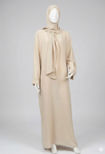 Robe de prière avec voile intégré – Confort & fluidité