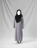 Abaya Enfant BINT ADAM – Coton Oeko-Tex molletonner