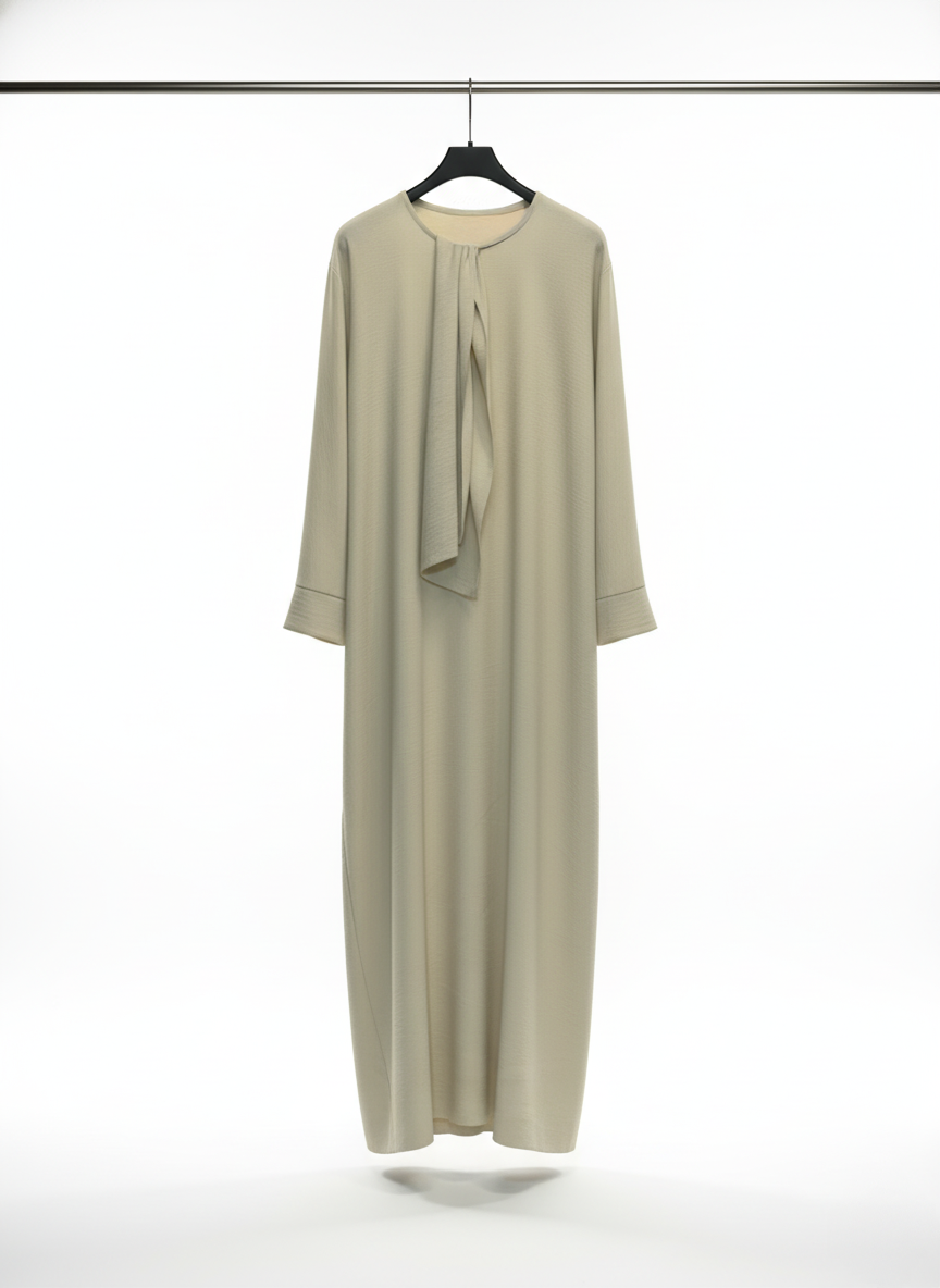 Robe de prière avec voile intégré – Confort & fluidité