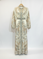 Abaya KYOTO – Robe longue style japonais à manches bouffantes