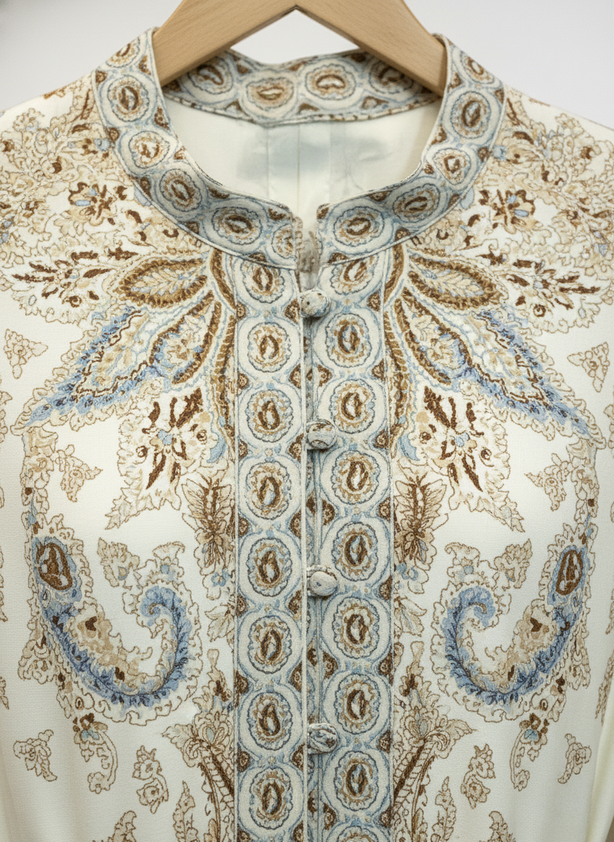 Abaya KYOTO – Robe longue style japonais à manches bouffantes