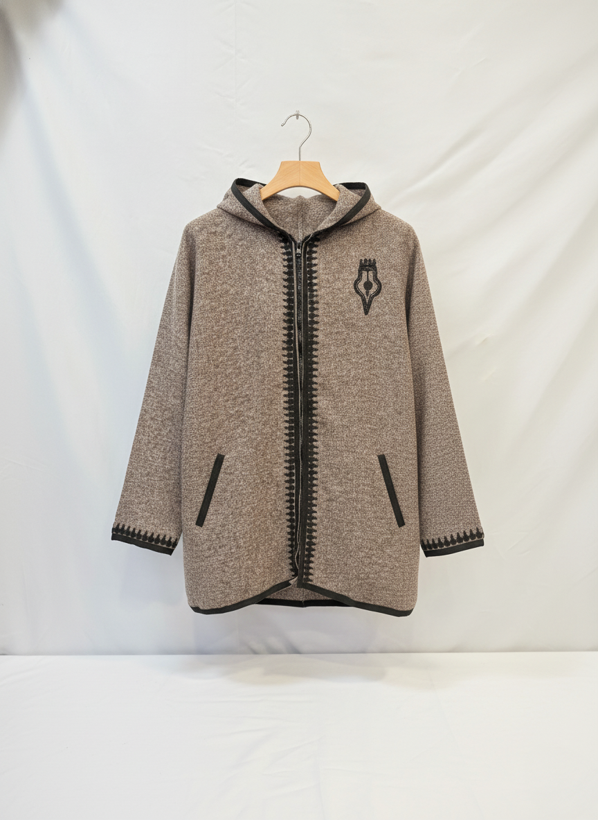 Veste Rif – Veste traditionnelle marocaine à capuche