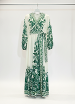 Abaya KYOTO – Col croisé fluide d’inspiration japonaise