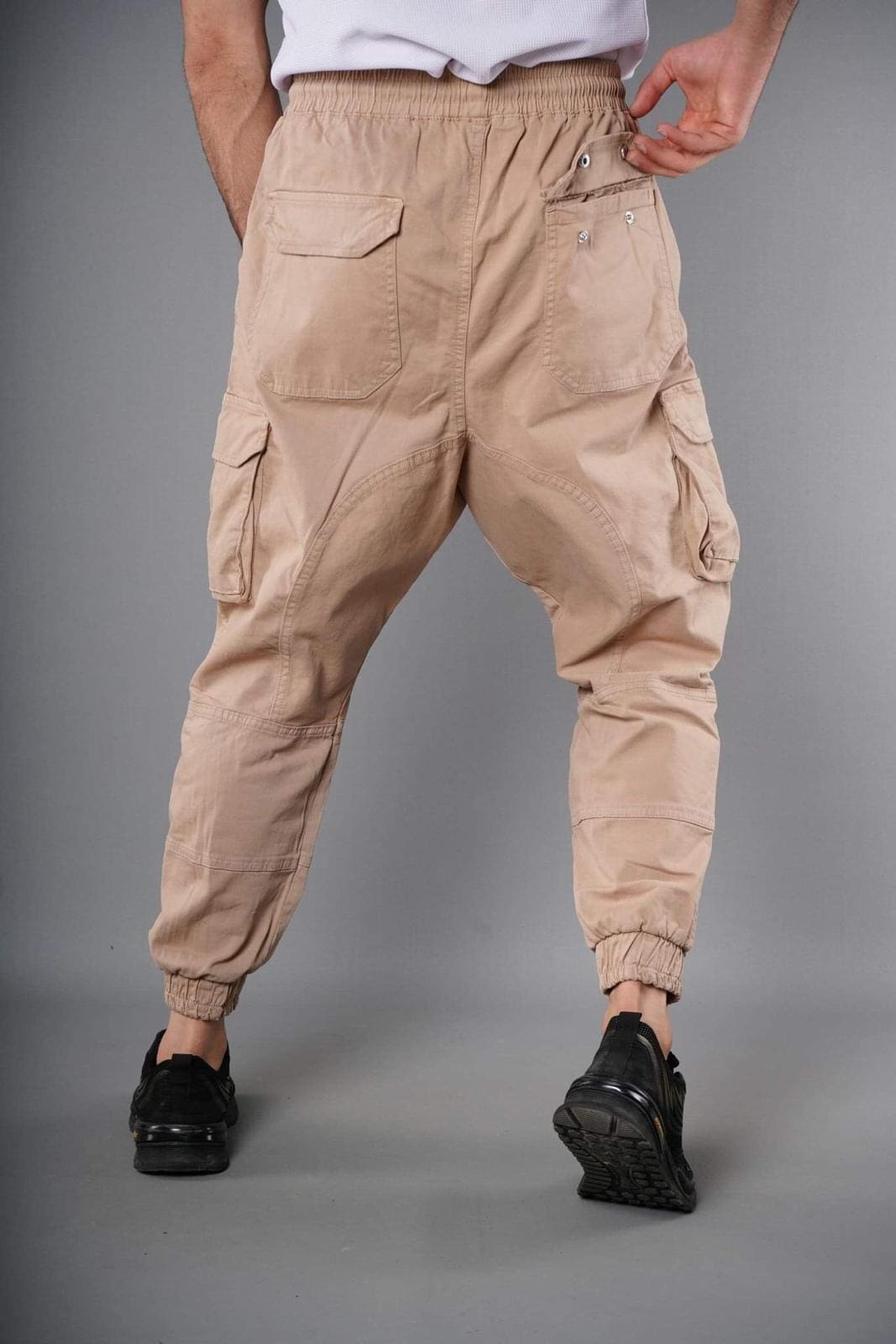 Sarwel Battle Cargo ARKANE – Pantalon sarouel en toile cargo